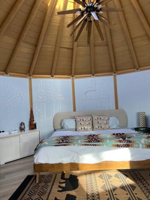 Villa Glamping-Sky Dome Yurt-Tiny House-2 By Lavenders Field Valley Center Exterior foto